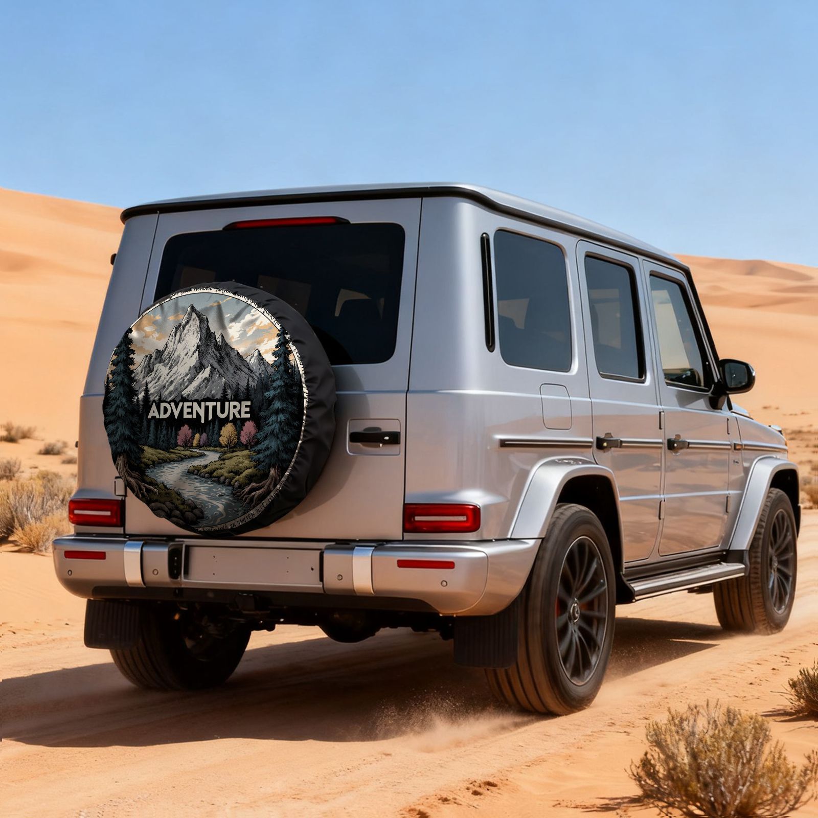 Capa de Pneu com Estampa de Ce - Outdoor Adventure Vehicles avaliação e preço