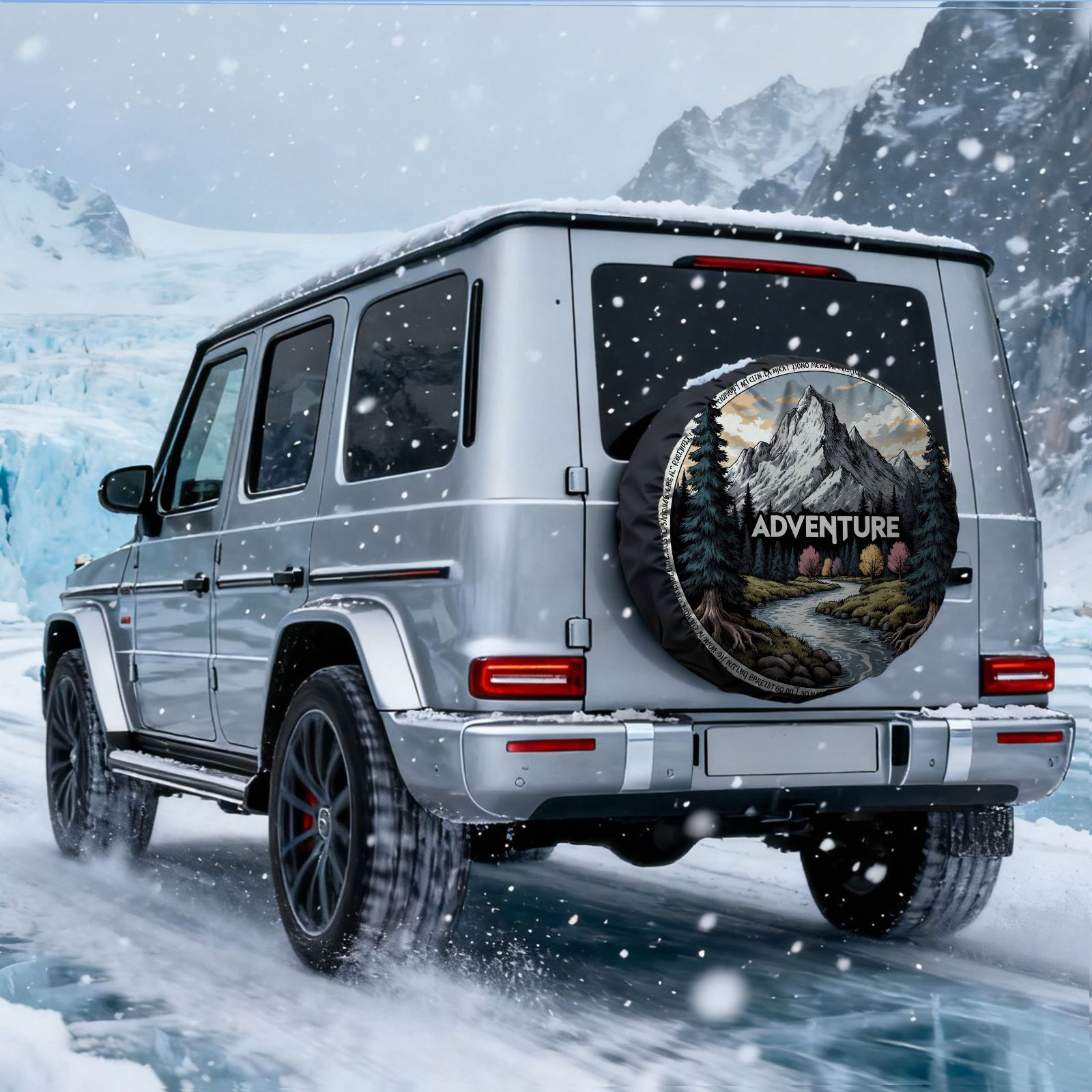Capa de Pneu com Estampa de Ce - Outdoor Adventure Vehicles avaliação e preço