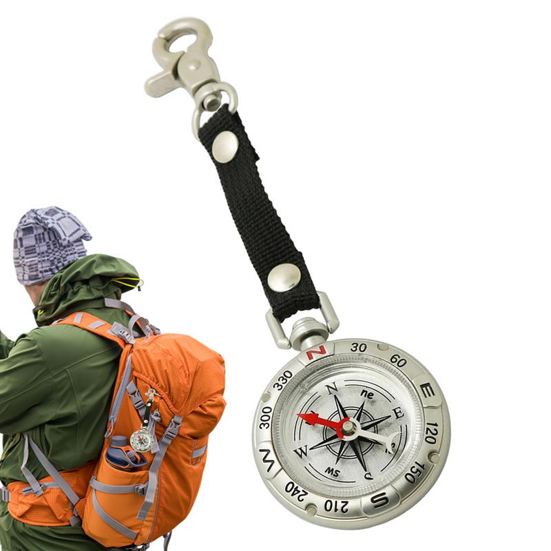 Mini Survival Keychain Compass - Outdoor Adventure Guide avaliação e preço