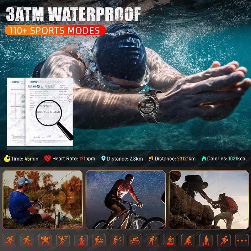 Novo Smartwatch Militar T-Rex  - Outdoor Adventure Reservations avaliação e preço