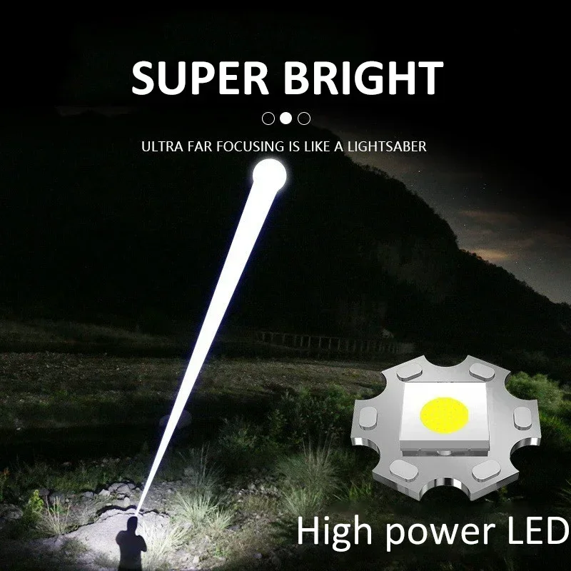 Lanterna LED Poderosa de 90000 - Outdoor Adventure And Travel avaliação e preço