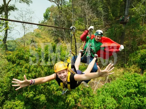 Kit de Tirolesa para Aventura  - Outdoor Adventure Zipline avaliação e preço