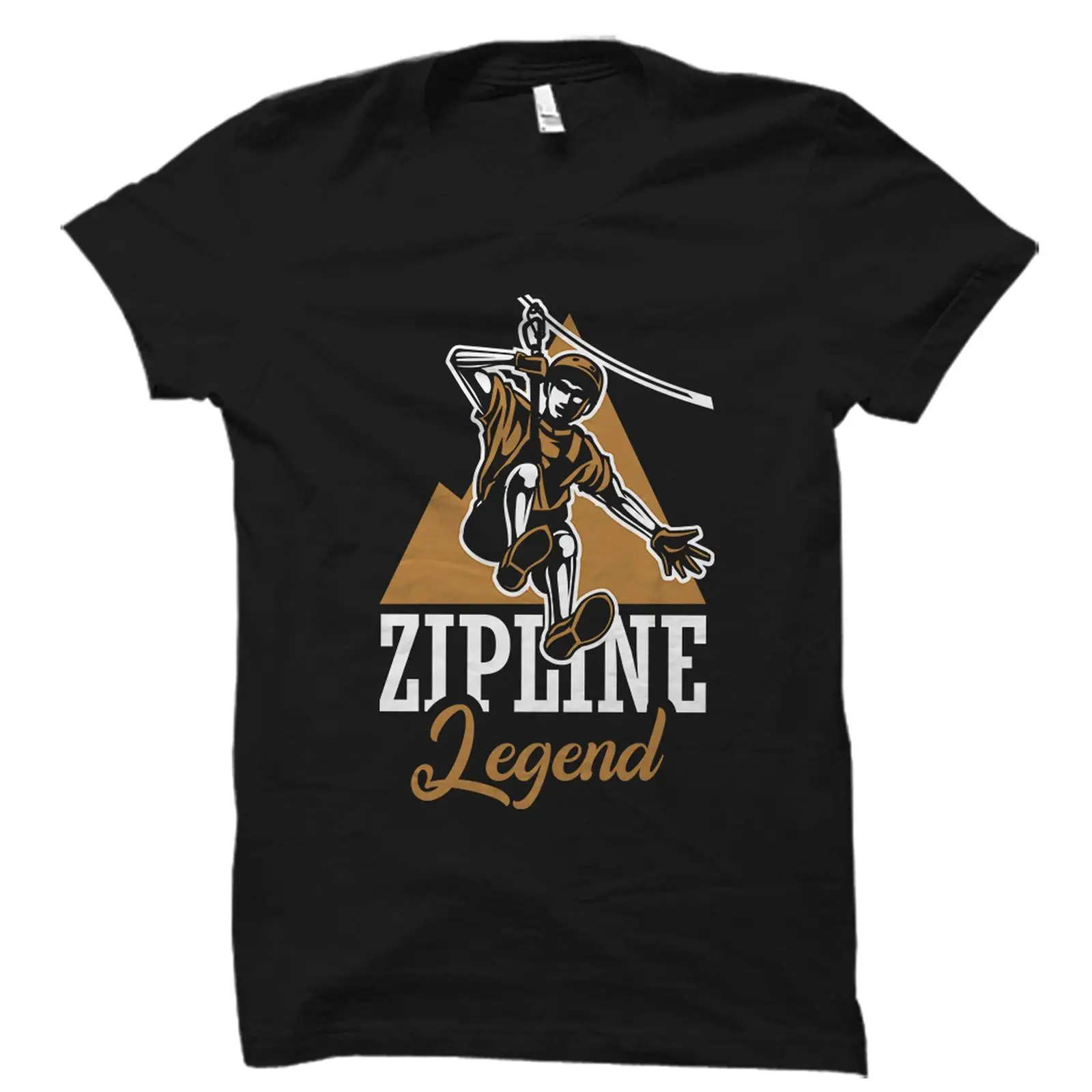 Camiseta Zipline Legend Engraç - Outdoor Adventure Zipline avaliação e preço