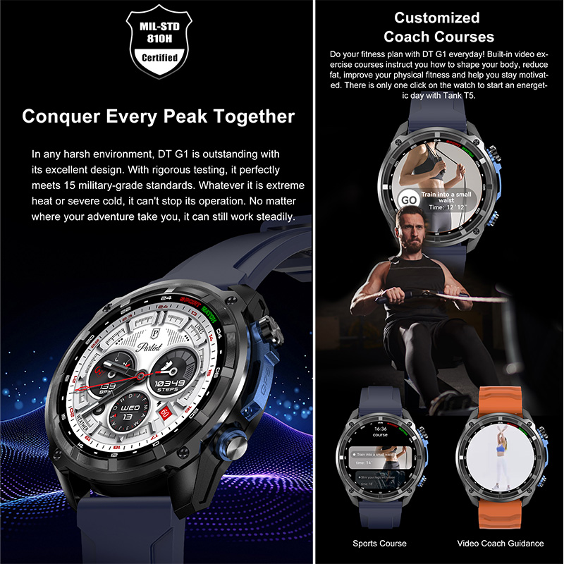 Novo Smartwatch DT G1 para Ave - Outdoor Adventure Reservations avaliação e preço
